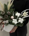 Новогодняя композиция Снежный лес