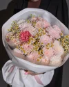Букет цветов Нежный микс с ромашками
