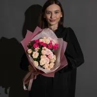 Букет Кустовая роза XS