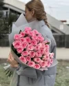 Букет из 35 роз Мандала 60 см